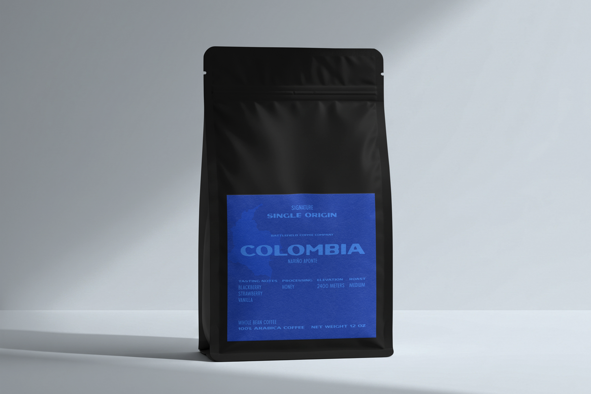 Single Origin Colombia Nariño Aponte – Battlefield Coffee Company